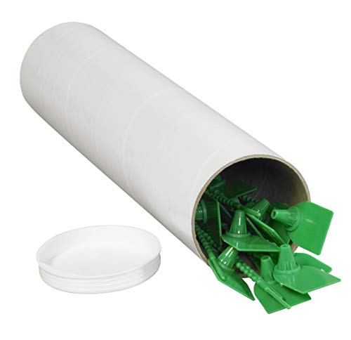 Aviditi Бели пощенски тубусы с капаци, 3 x 15, опаковка от 24 броя, доставка, съхранение, разпространение и защита на