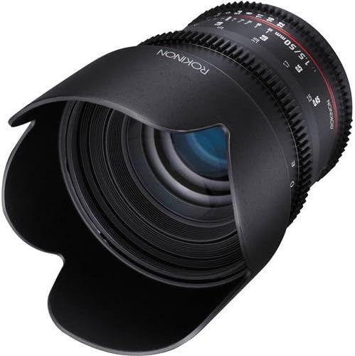 Полнокадровый кинообъектив Rokinon Cine DS 50mm Т1.5 AS IF UMC за Nikon