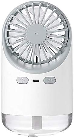 ISOBU LILIANG - Ръчен Преносим Вентилатор за Замъгляване, Вентилатор за нощно осветление с USB батерия, Персонален Настолен