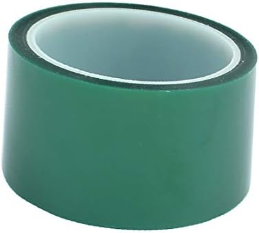 X-DREE 2 елемента 55 мм и Широчина 33 м Дължина Зелена ПАТ самозалепваща лента висока температура термостойкая (Nastro