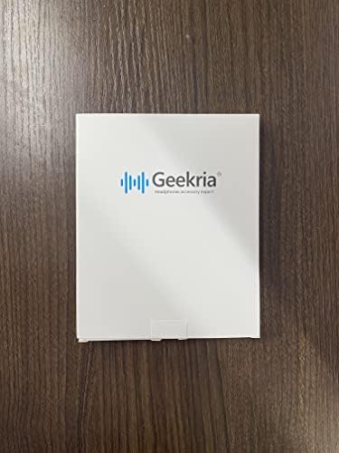 Geekria 2 Двойки от Седалките за слушалки от гъвкава тъкан, Миещи и растягивающиеся Хигиенни втулки за слушалки, Амбушюры