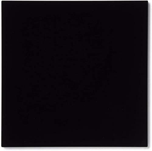 4 Опаковки Черен Акрил лист 12 x 12 x .118, листи от плексиглас, Висока устойчивост на удар, Произведено в САЩ