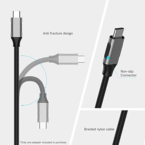 Адаптер Tek Styz USB-C USB 3.0 е обратно Съвместим с Samsung Galaxy A10e OTG Type-C/PD за мъже и USB 3.0 за жени. (5