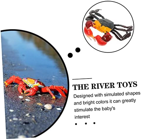 TOYANDONA Раци Модел Играчки Rayan Играчки за Деца Океанските Животни Играчки Детски Играчки За Баня Реалистична Модел
