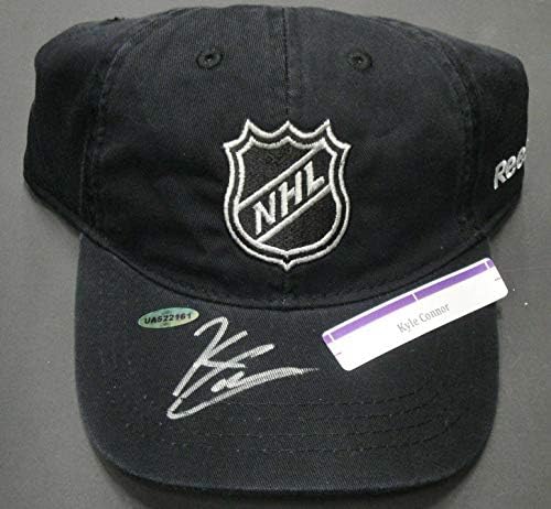 Бейзболна шапка на НХЛ С Автограф Kayla Коннора От ръцете Шапка Winnipeg Jets UDA 22161 - бейзболни Шапки, NHL С автограф