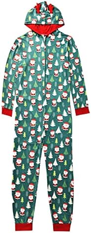Семейни Пижамные Комплекти WZPIMT, Коледни Комплекти Със Свободен Модел, Нощни Ризи в Клетката на Бъфало С Дълъг Ръкав