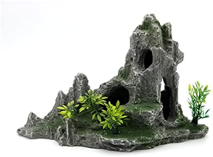 Дебел аквариумный камък-скала, водни декорация, имитация на ландшафтния дизайн, имитация на ландшафта, смола, камък-скала,