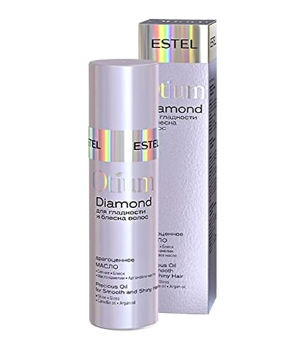 Estel Otium Diamond Precious hair oil 100 мл за гладка и лъскава коса. Комбинацията от ценни масла камелия, макадамия