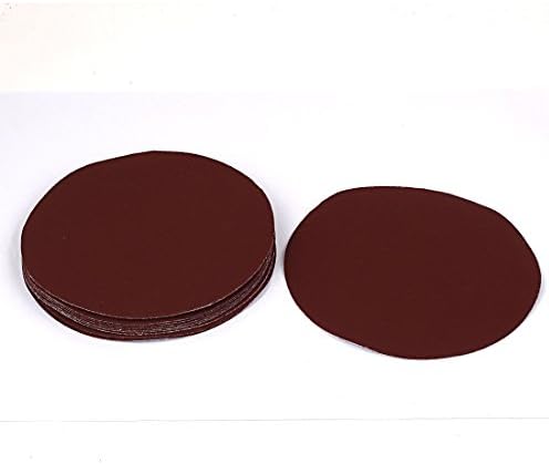 IIVVERR Абразивен диск за полиране с диаметър 6 инча, шкурка с флокированием, 400 песъчинки, 10 бр. (Абразивен диск с