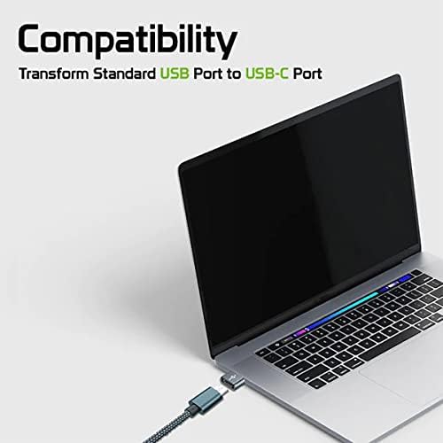 Бърз USB адаптер-C за свързване към USB конектора на Samsung SM-G988B/DS за зарядни устройства, синхронизация, OTG-устройства,