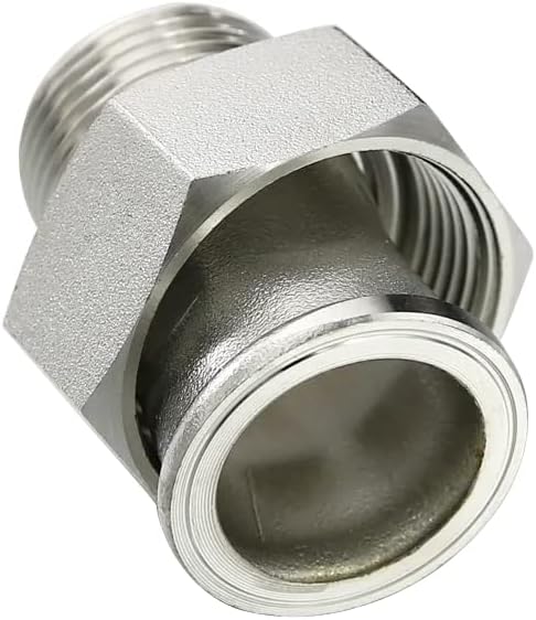 Адаптер от неръждаема стомана с вътрешна резба от 3/4 до 1/2 с външна резба, свързващите маркучи, фитинги за тръби