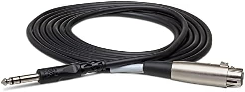 Балансиран кабел Hosa STX-102F XLR3F до 1/4TRS, 2 Метра