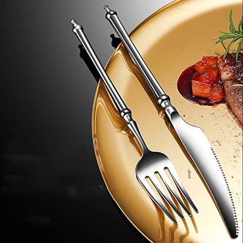 Прибори за хранене FUUIE Forks от неръждаема стомана 304, подходящи за ресторанта на съдове от огледално стомана