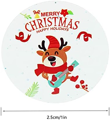 500 Бижута Хвърляне на Подарък 1 Етикети Коледна Опаковка Стикер Стикер Стикер за Стена, Стикери за Многократна употреба