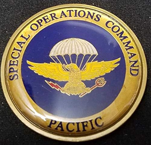 Командването за специални операции на САЩ на Тихоокеанското командване на Сержант-майор US SOCPAC CSM Challenge Coin