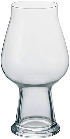 Бира, чаша Luigi Bormioli, прозрачен, 1825/02, 18,5 течни унции (540 мл) бяло стъкло Villatec Collection ИПП, 2 бр.