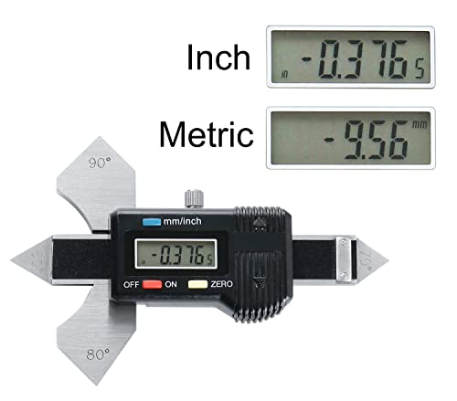 Цифров Шублер за измерване на заварките Accusize Industrial Tools 0-20 мм на 0,0001 мм вградена кутия, S906-C429