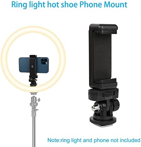 Закопчалка за телефон под формата на гореща башмака PellKing, Кольцевое Планина за осветление, стойка за телефон за огледално-рефлексен