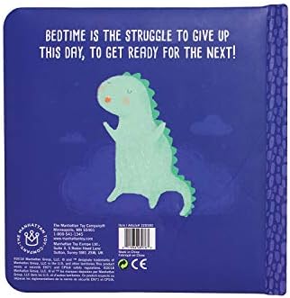 Манхэттенская играчка Sleepy Not Sleepy - Настолна книга за бебета Tiny Dino's Bedtime Приключенски, на възраст от 6