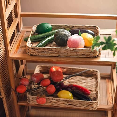 Тава за плетене от билки, Кутии за съхранение на плодове или чай от билки, Декоративно-приложното изкуство. (1) (Комплект