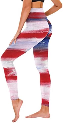 Гамаши, с висока талия за Жени American Eagle, Непрозрачни Панталони за Йога, 4 юли, Фитнес Зала, Фитнес, Спорт за Момичета,
