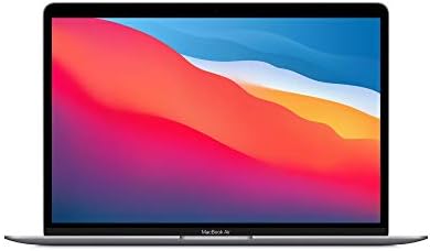 Лаптоп Apple MacBook Air 2020 с чип M1, 13-инчов дисплей Retina, 8 GB оперативна памет, 256 GB SSD-диск, клавиатура с