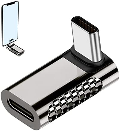 Адаптер Weeyutix USB C - Адаптер USB to USB C - Удължаване на захранващ адаптер, USB C Зареждане 100 W 20 Gbit/s Пренос