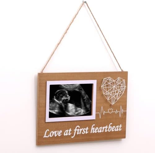 NASOSNU Подаръци за нова мама - Идеи за реклами за бременност Декор на детска Стая - Любов от пръв поглед Рамка за Сонограммы