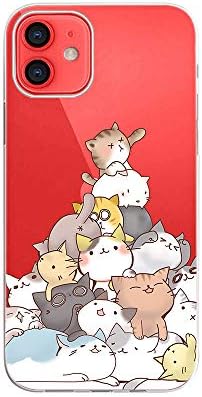 Калъф Blingy's за iPhone 11 (6,1 инча), Жена, За Момичета, С Изображение на Котка, В стил Прекрасни Анимационни животни,
