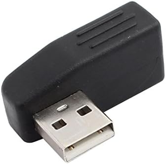 Аксесоари за светкавица Aexit 2 in 1 Ляв Правоъгълен Адаптер USB 2.0 Тип Мъж-жена Преходни Пръстени Конектор Конвертор