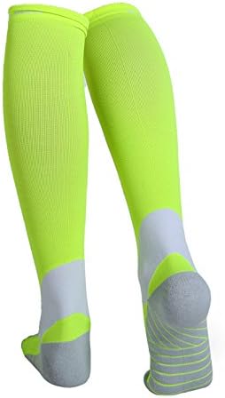 Компресия Чорапи за Бягане в Колело Унисекс Със защитата на мускулите до Коляното