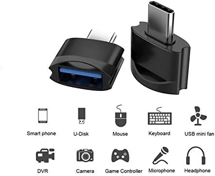 Адаптер Tek Styz C USB за свързване към USB конектора (2 опаковки), който е съвместим с вашия LG US997 за OTG със зарядно
